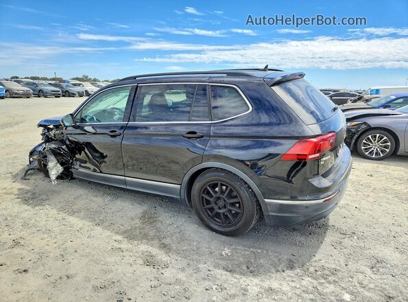 3VV3B7AX1JM027154 2018 VOLKSWAGEN TIGUAN Black Tył lewy