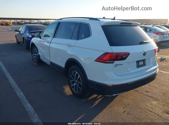 3VV3B7AX1JM191536 2018 VOLKSWAGEN TIGUAN White Tył lewy