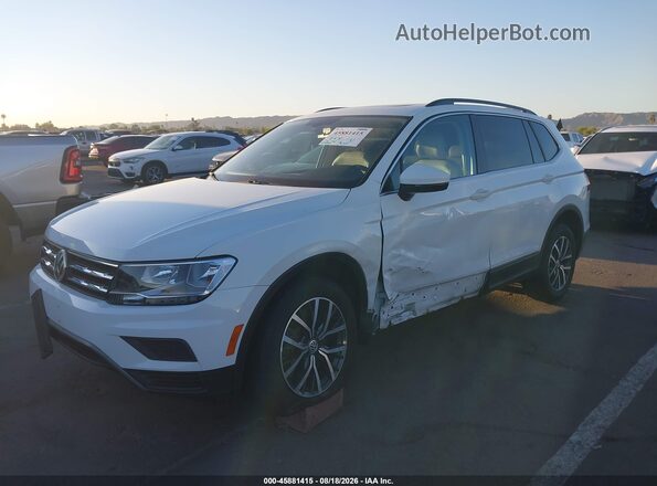 3VV3B7AX1JM191536 2018 VOLKSWAGEN TIGUAN White Przód lewy