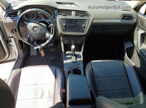 3VV3B7AX1KM065551 2019 VOLKSWAGEN TIGUAN White Вид панелі приладів