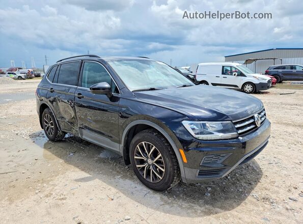 3VV3B7AX1KM153113 2019 VOLKSWAGEN TIGUAN Black Delantero derecho