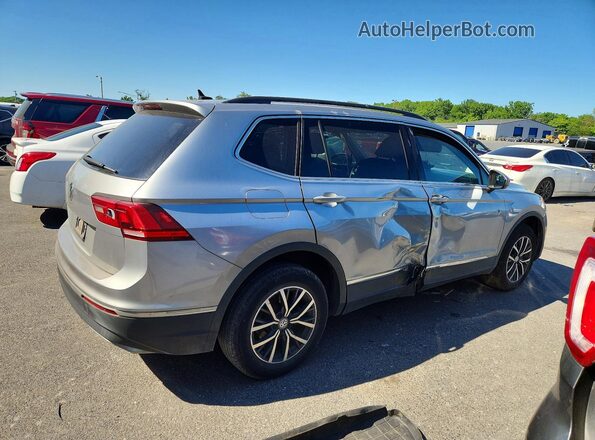 3VV3B7AX1LM075885 2020 VOLKSWAGEN TIGUAN Silver Задня права чверть