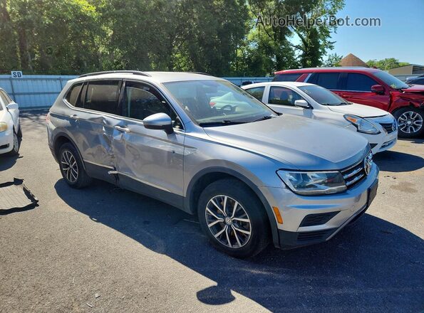 3VV3B7AX1LM075885 2020 VOLKSWAGEN TIGUAN Silver Передня права чверть