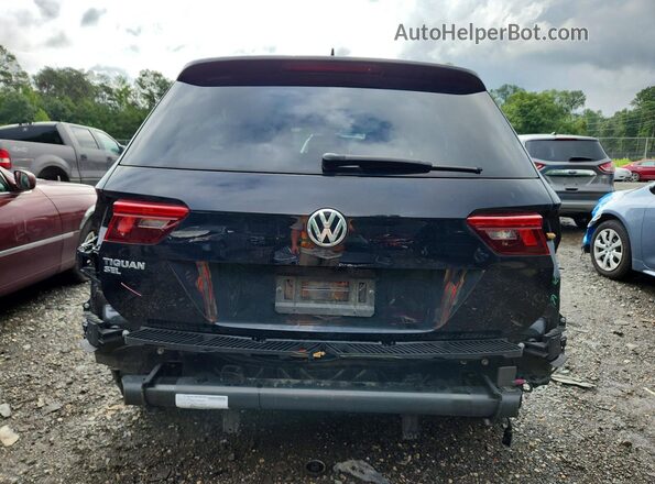 3VV3B7AX1LM106875 2020 VOLKSWAGEN TIGUAN Черный Вид сзади