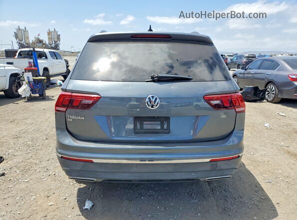 3VV3B7AX1MM059512 2021 VOLKSWAGEN TIGUAN Gray Հետևի տեսք