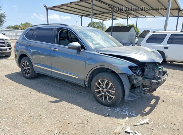 3VV3B7AX1MM059512 2021 VOLKSWAGEN TIGUAN Gray Առջևի աջ