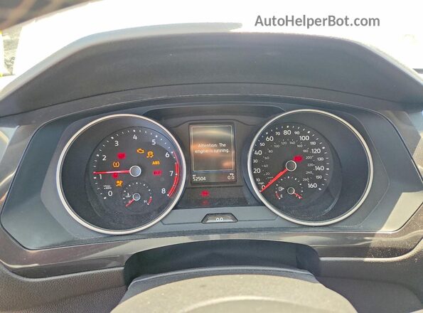 3VV3B7AX1MM059512 2021 VOLKSWAGEN TIGUAN Gray Սարքավորումների վահանակի տեսք