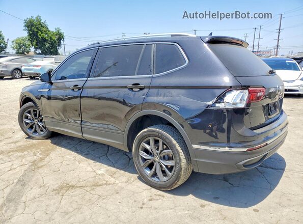3VV3B7AX1NM140043 2022 VOLKSWAGEN TIGUAN Black Tył lewy