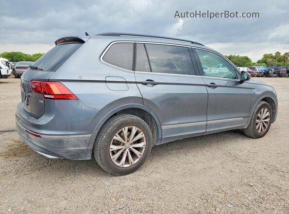 3VV3B7AX2JM119793 2018 VOLKSWAGEN TIGUAN Gray Trasero derecho