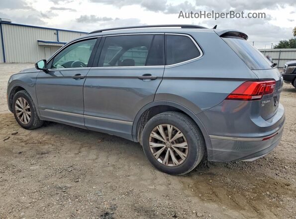 3VV3B7AX2JM119793 2018 VOLKSWAGEN TIGUAN Gray Trasero izquierdo