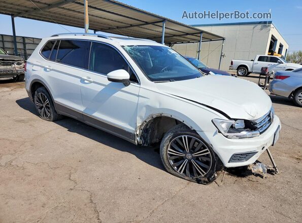 3VV3B7AX2JM161851 2018 VOLKSWAGEN TIGUAN White Przód prawy
