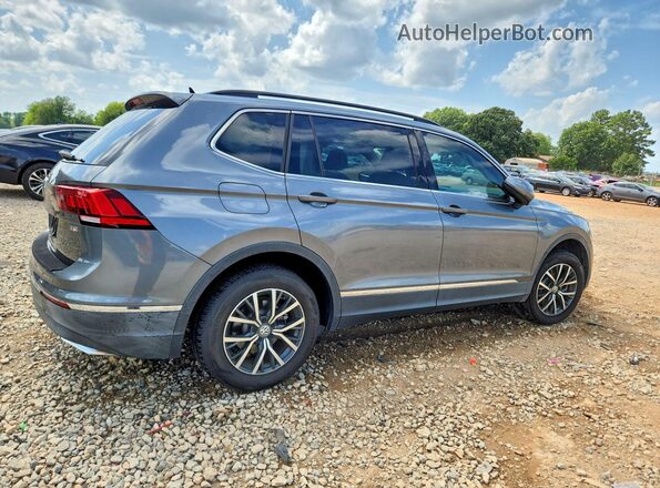 3VV3B7AX2JM204990 2018 VOLKSWAGEN TIGUAN Серый Задняя правая четверть