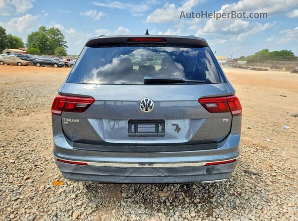 3VV3B7AX2JM204990 2018 VOLKSWAGEN TIGUAN Серый Вид сзади