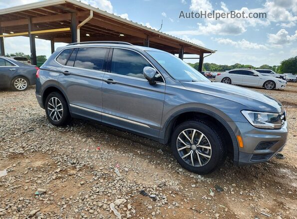 3VV3B7AX2JM204990 2018 VOLKSWAGEN TIGUAN Серый Передняя правая четверть