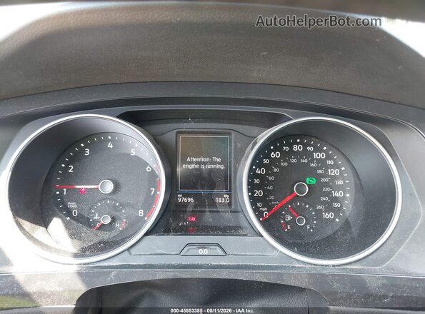 3VV3B7AX2KM012678 2019 VOLKSWAGEN TIGUAN Gray Vista de los asientos traseros