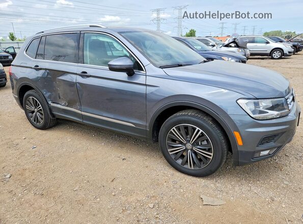 3VV3B7AX2KM061850 2019 VOLKSWAGEN TIGUAN Gray Delantero derecho