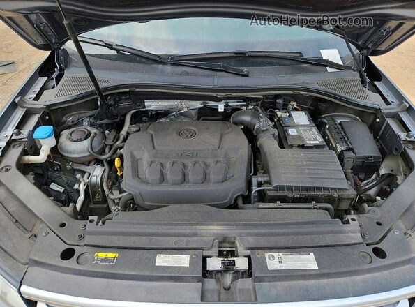 3VV3B7AX2KM061850 2019 VOLKSWAGEN TIGUAN Gray Vista interior trasera