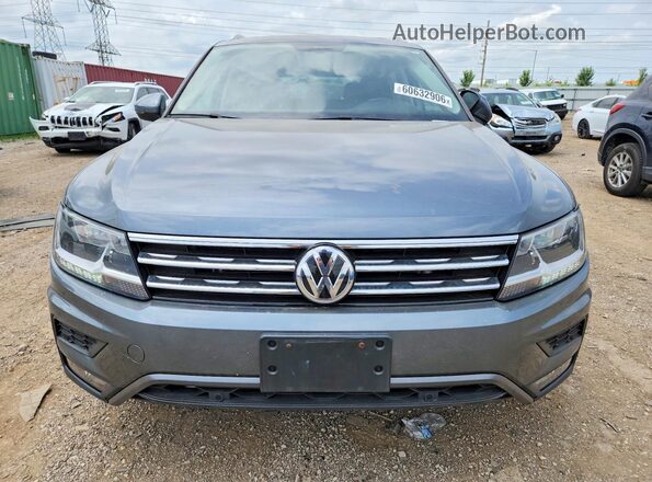 3VV3B7AX2KM061850 2019 VOLKSWAGEN TIGUAN Gray Vista frontal