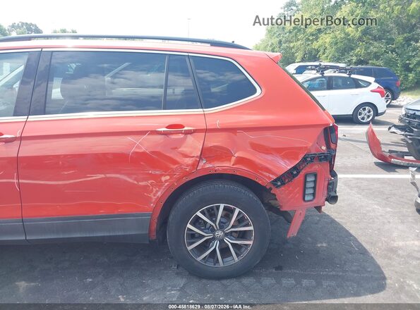 3VV3B7AX2KM136448 2019 VOLKSWAGEN TIGUAN Orange წინა ხედი