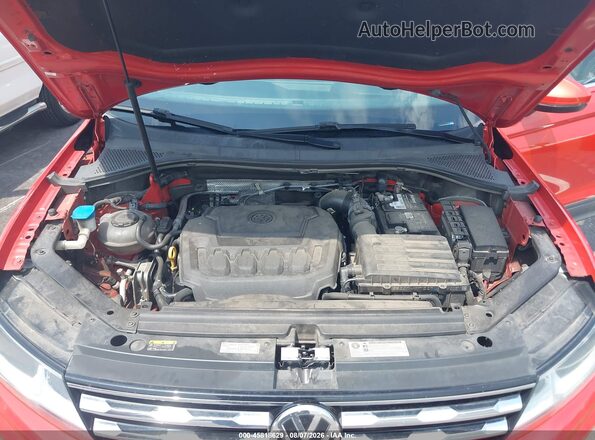 3VV3B7AX2KM136448 2019 VOLKSWAGEN TIGUAN Orange უკანა ხედი