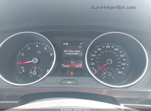 3VV3B7AX2KM136448 2019 VOLKSWAGEN TIGUAN Orange უკანა სავარძლების ხედი