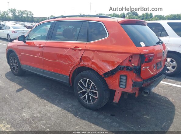 3VV3B7AX2KM136448 2019 VOLKSWAGEN TIGUAN Orange უკანა მარცხენა