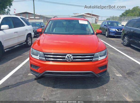 3VV3B7AX2KM136448 2019 VOLKSWAGEN TIGUAN Orange უკანა სალონის ხედი
