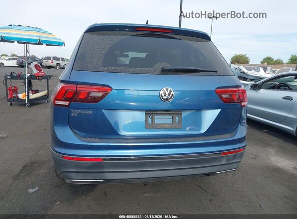 3VV3B7AX2LM119182 2020 VOLKSWAGEN TIGUAN Синий 