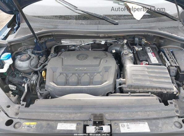 3VV3B7AX2LM119182 2020 VOLKSWAGEN TIGUAN Синий Вид сзади