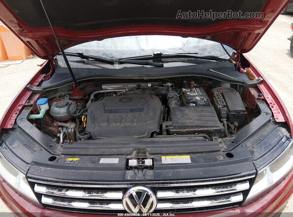3VV3B7AX2MM057574 2021 VOLKSWAGEN TIGUAN Red Widok z tyłu