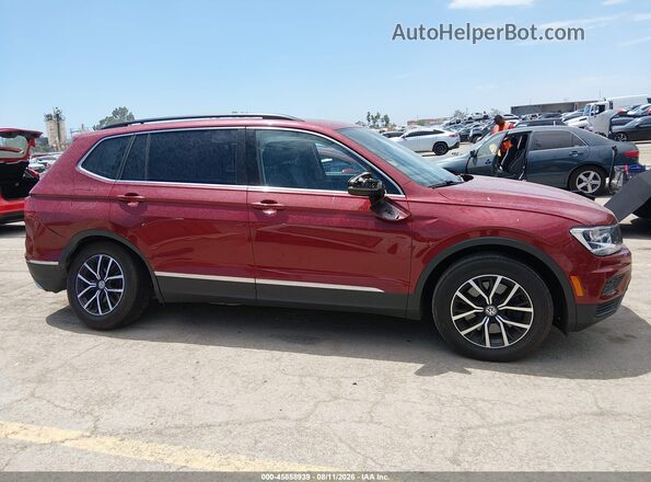 3VV3B7AX2MM057574 2021 VOLKSWAGEN TIGUAN Red 