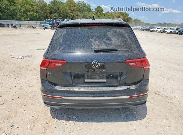 3VV3B7AX2PM068028 2023 VOLKSWAGEN TIGUAN Blue Rear view