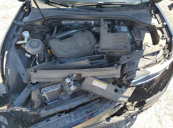 3VV3B7AX2PM115963 2023 VOLKSWAGEN TIGUAN Black ძრავის განყოფილების ხედი