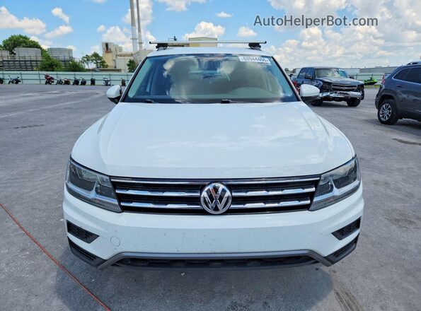 3VV3B7AX3LM155821 2020 VOLKSWAGEN TIGUAN White წინა ხედი