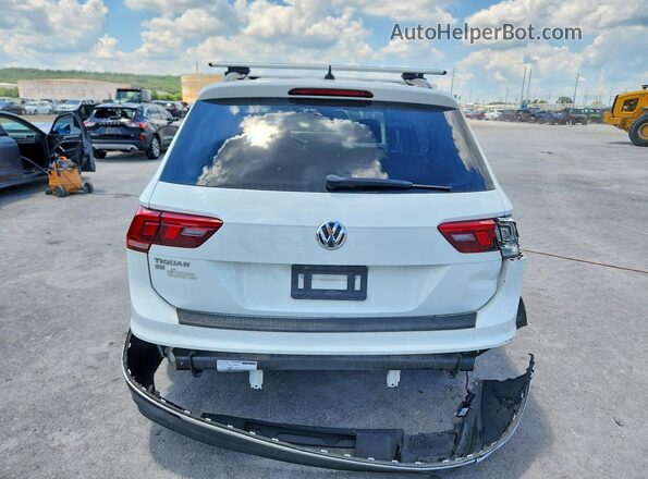 3VV3B7AX3LM155821 2020 VOLKSWAGEN TIGUAN White უკანა ხედი