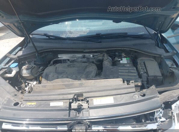 3VV3B7AX3MM018816 2021 VOLKSWAGEN TIGUAN Синий Вид сзади