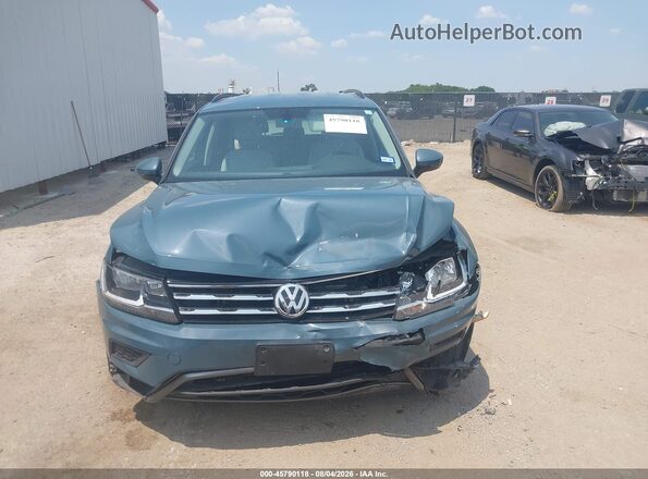 3VV3B7AX3MM018816 2021 VOLKSWAGEN TIGUAN Синий Вид щитка приборов
