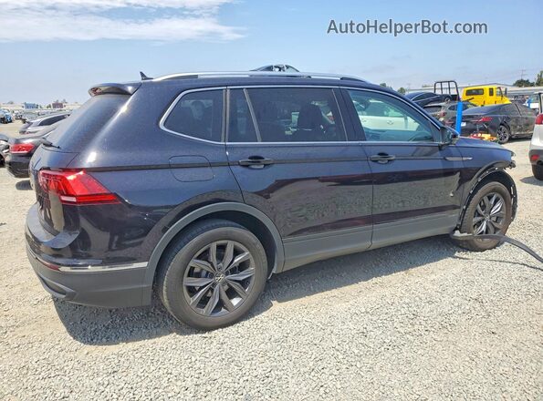 3VV3B7AX3NM091959 2022 VOLKSWAGEN TIGUAN Black Tył prawy