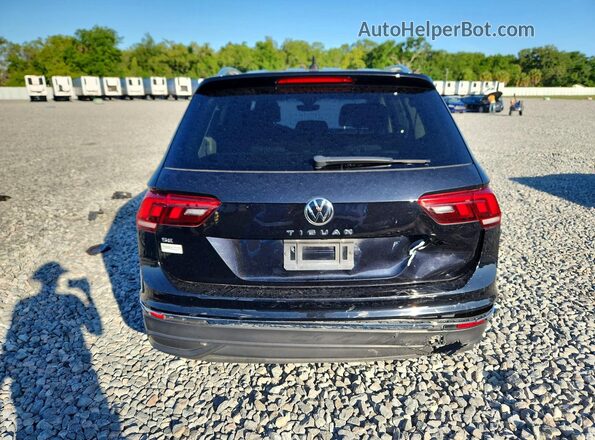 3VV3B7AX3NM154672 2022 VOLKSWAGEN TIGUAN Черный Вид сзади