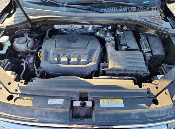 3VV3B7AX3NM154672 2022 VOLKSWAGEN TIGUAN Черный Вид подкапотного пространства