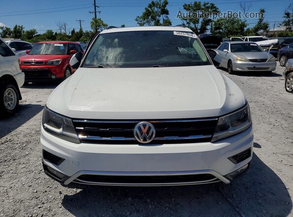 3VV3B7AX4JM020120 2018 VOLKSWAGEN TIGUAN White Widok z przodu