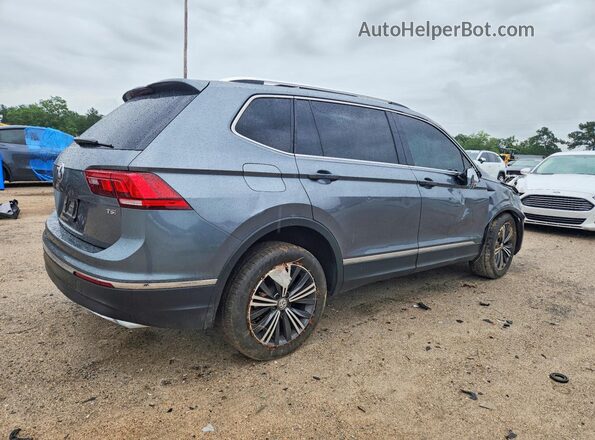 3VV3B7AX4JM024877 2018 VOLKSWAGEN TIGUAN Gray Trasero derecho