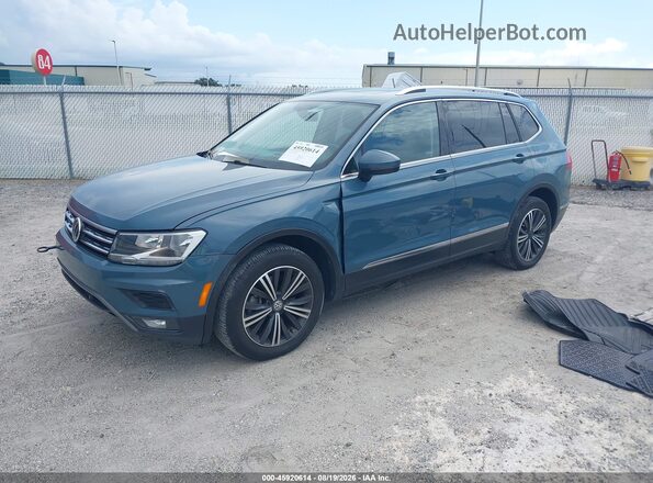 3VV3B7AX4KM079749 2019 VOLKSWAGEN TIGUAN Teal Przód lewy