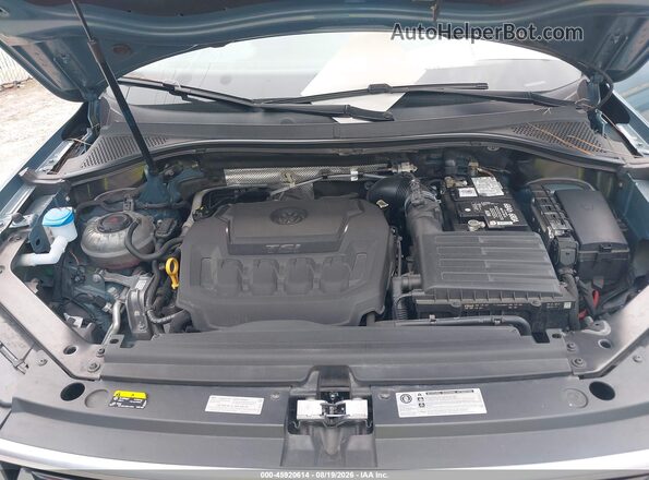 3VV3B7AX4KM079749 2019 VOLKSWAGEN TIGUAN Teal Widok z tyłu