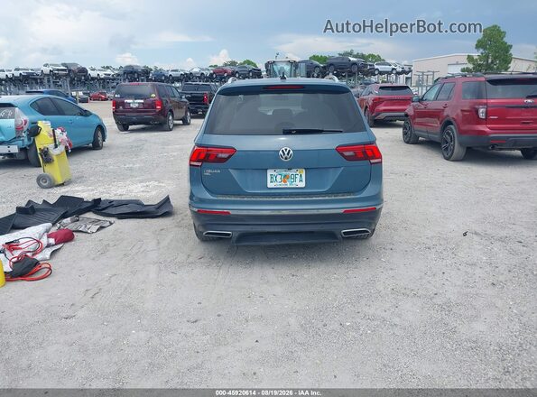3VV3B7AX4KM079749 2019 VOLKSWAGEN TIGUAN Teal 