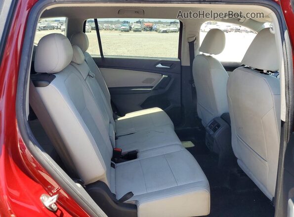 3VV3B7AX4KM080366 2019 VOLKSWAGEN TIGUAN Red უკანა სალონის ხედი