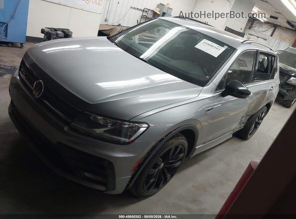 3VV3B7AX4MM108704 2021 VOLKSWAGEN TIGUAN Серый Передняя левая четверть