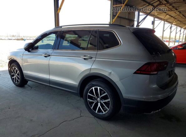 3VV3B7AX4MM116866 2021 VOLKSWAGEN TIGUAN Silver Rear left