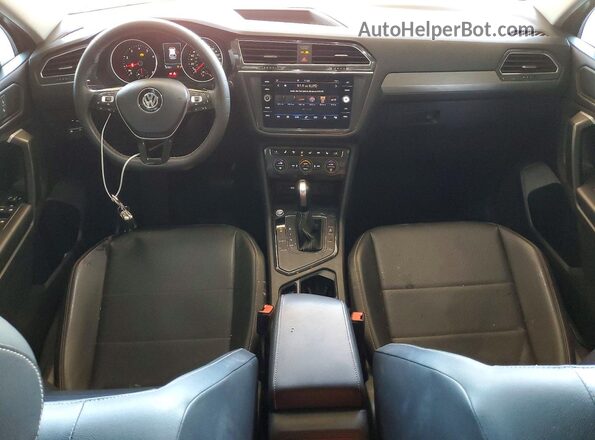 3VV3B7AX4MM116866 2021 VOLKSWAGEN TIGUAN Silver Dashboard view