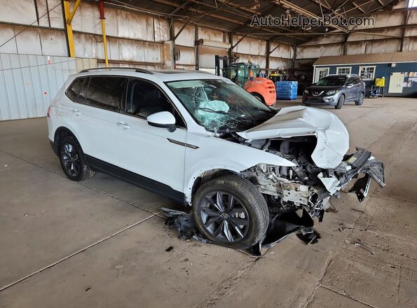 3VV3B7AX4NM057934 2022 VOLKSWAGEN TIGUAN White წინა მარჯვენა